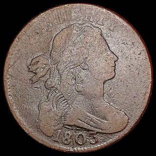 1803 Lg Frac Sm Date Draped Bust Large Cent NICELY