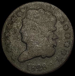 1826 Coronet Head Half Cent NICELY CIRCULATED