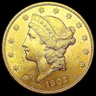 1903-S $20 Gold Double Eagle UNCIRCULATED