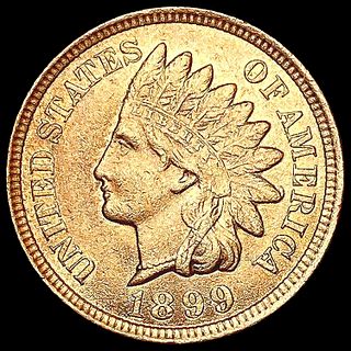 1899 RED Indian Head Cent GEM BU