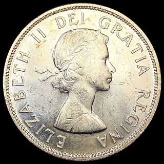 1957 Canada Silver Dollar CHOICE AU