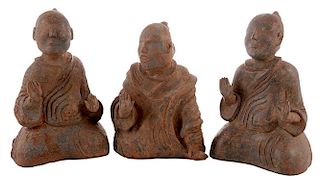 Group of Three Han or Han Style Figures
