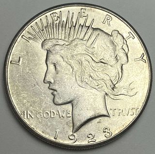 1923-S Peace Silver Dollar MS63