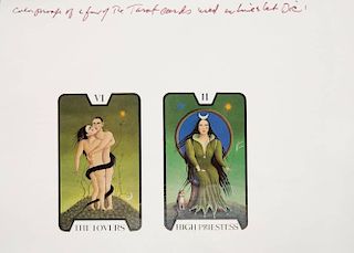 LIVE AND LET DIE TAROT CARD PROOFS