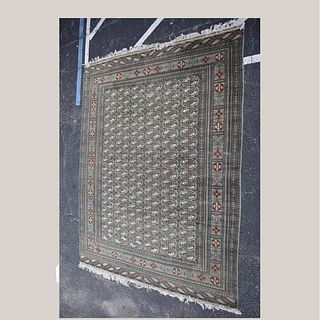 Antique Bokara Wool Oriental Rug