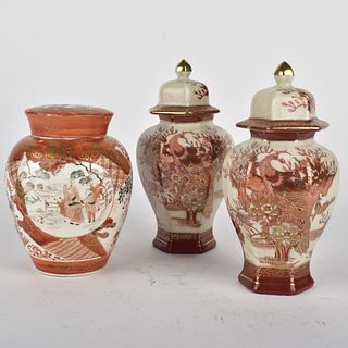 Three Japanese Porcelain Tableware
