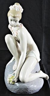 Large Lladro Porcelain Figurine, Ballerina