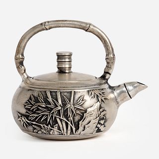  Chinese Export Silver Miniature Teapot