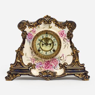   Royal Bonn & Ansonia "La Drome" Mantel Clock (ca. 1882)