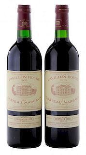 Two Bottles 1995 Pavillon Rouge du Château Margaux