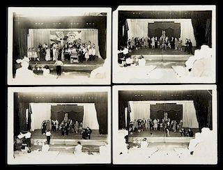 MARILYN MONROE ORIGINAL 1948 FOX STUDIOS PERFORMANCE PHOTOGRAPHS