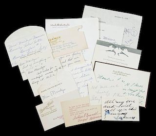 MARILYN MONROE ENCLOSURE CARDS AND MESSAGES