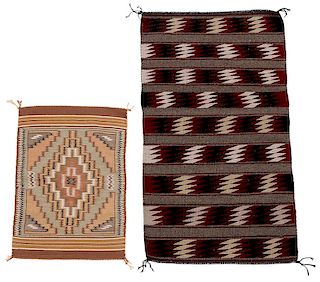 Two Southwest Woven Rugs