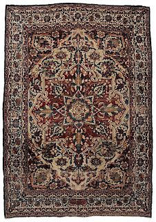 Ivory Field Persian Carpet