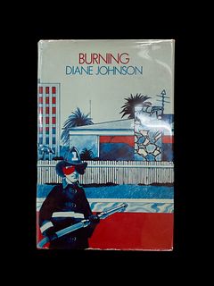 Burning by Diane Johnson Signed 1971