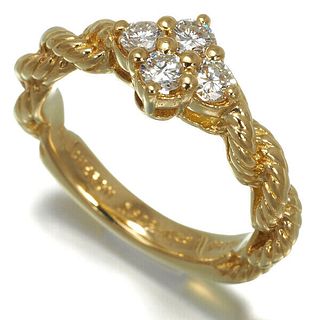 BOUCHERON SERPENT BOHEME DIAMOND 18K YELLOW GOLD RING