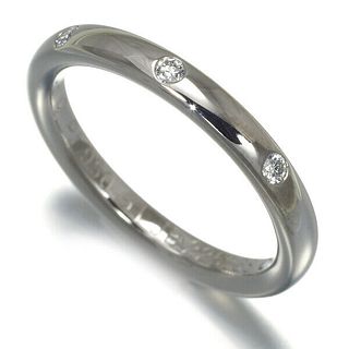 VAN CLEEF & ARPELS INFINI ETOILE DIAMOND PLATINUM RING