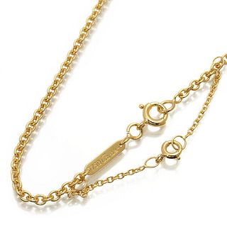 CARTIER FORSA 18K YELLOW GOLD CHAIN NECKLACE