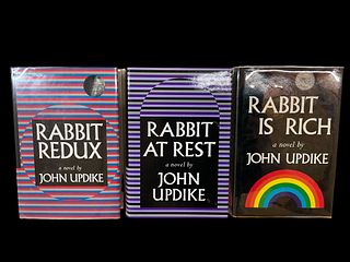 Group of 3 John Updike Rabbit Redux Rabbit is Rich Rabbit at Rest 