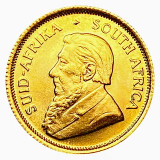 1984 S. Africa 1/10oz Gold 1/10 Krugerrand SUPERB