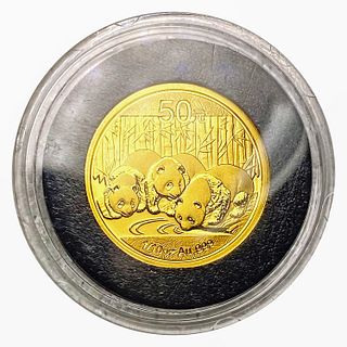 2013 China 1/10oz Gold 50 Yuan GEM PROOF