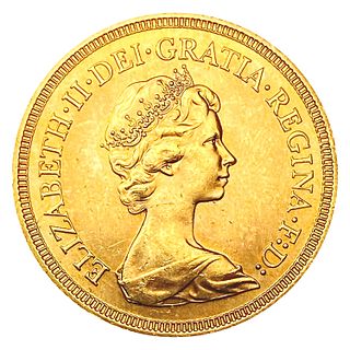 1974 G. Britain .2355oz Gold Sovereign UNCIRCULATE
