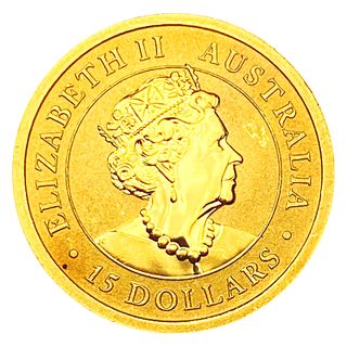 2021 Australia 1/10oz Gold $15 GEM PROOF