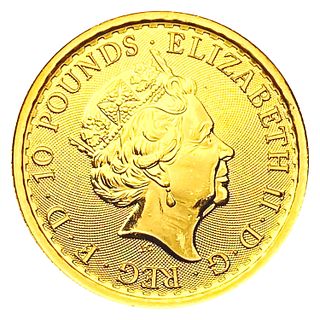 2021 Britannia 1/10oz Gold 10 Pounds GEM PROOF