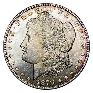 1878-S Morgan Silver Dollar Toned
