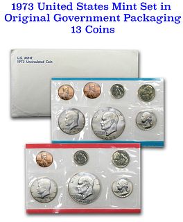 1973 U.S. Mint Set  13 coins