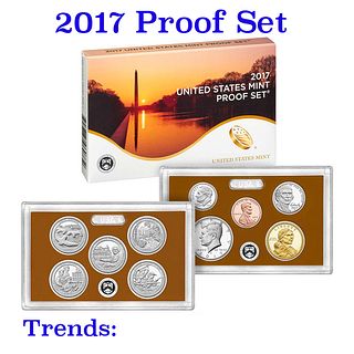 2017 United States Mint Proof Set 10 Coins