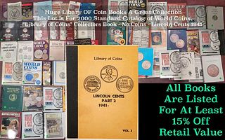 "Library of Coins" Collectors Book - No Coins - Lincoln Cents 1941+