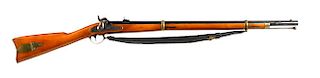 Antonio Zoli reproduction Remington model 1863 ''Zouave'' contract percussion rifle, .58 caliber, wi