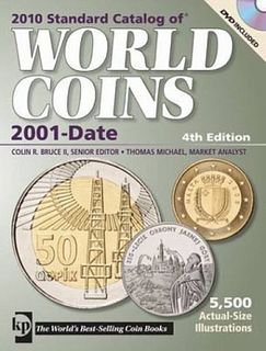 2010 Standard Catalog of World Coins 2001-Date 4th Edition By George S Cuhaj, Includes CD-Rom