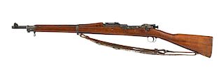 US Springfield model 1903 bolt action rifle, 30-06 caliber, the barrel dated 11-44 and marked H