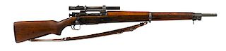 US Remington model 1903-A4 bolt action sniper rifle, 30-06 caliber, with Weaver 330 telescopic sig