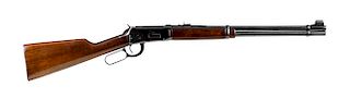 Winchester model 1894 lever action rifle, .32 WS caliber, made in 1951, having walnut stocks and 2