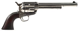 Important Custer era, US marked Cavalry Colt single action six shot Army revolver with Kopec letter