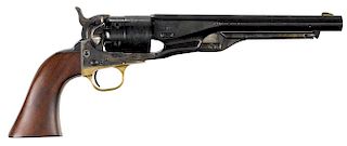 F. Llipietta Italian reproduction Colt model 1860 Army six shot percussion revolver, .44 caliber,