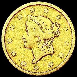1851 Rare Gold Dollar LIGHTLY CIRCULATED