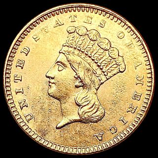 1861 Rare Gold Dollar UNCIRCULATED
