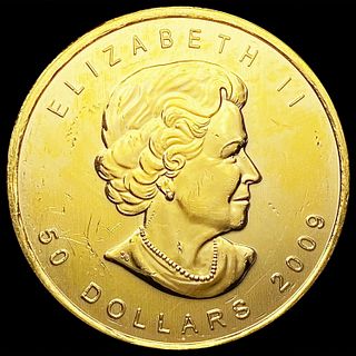 2009 Canada 1oz Gold $50 CHOICE PROOF