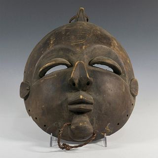 Wooden Tribal Mask Decoration