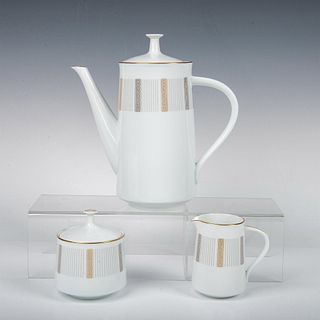 3pc Noritake Porcelain Tea Service, Humoresque