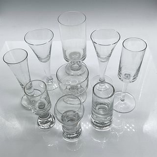 9pcs Assorted Glass and Stemware
