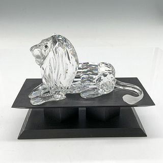 Swarovski SCS Crystal Figurine, Africa-Lion + Base