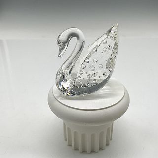 Swarovski Silver Crystal Figurine, 100th Anniversary Swan