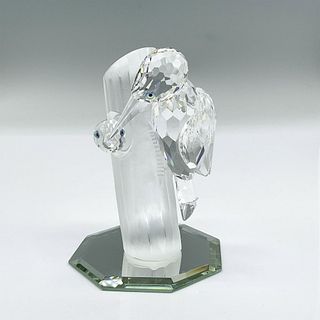 2pc Swarovski Crystal Figurine, Woodpeckers + Base