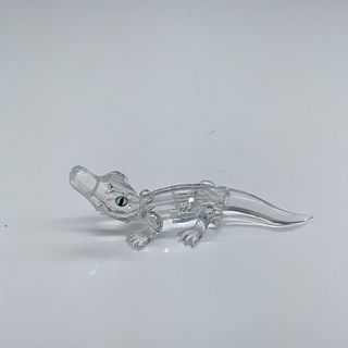 Swarovski Silver Crystal Figurine, Alligator 221629