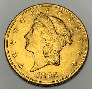 Last Minute! 1895 Gold $20 Liberty Head